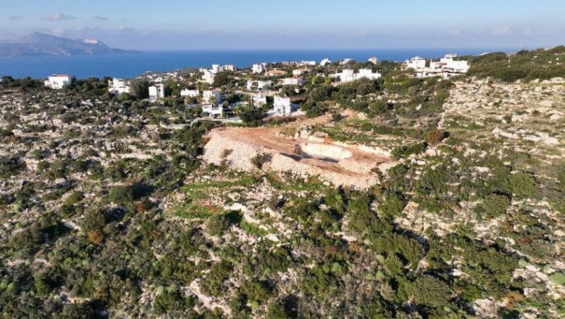 Plaka bei Chania Kreta, Plaka: Neubau! Atemberaubende Villa mit Pool und Meerblick zu verkaufen Haus kaufen